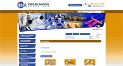 Desktop Screenshot of catalog.kozakmicro.com
